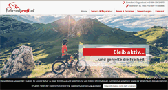 Desktop Screenshot of fahrradprofi.at